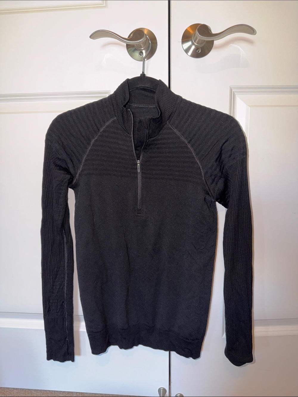 lululemon athletica Black Women's quarter zip Sweater size 4